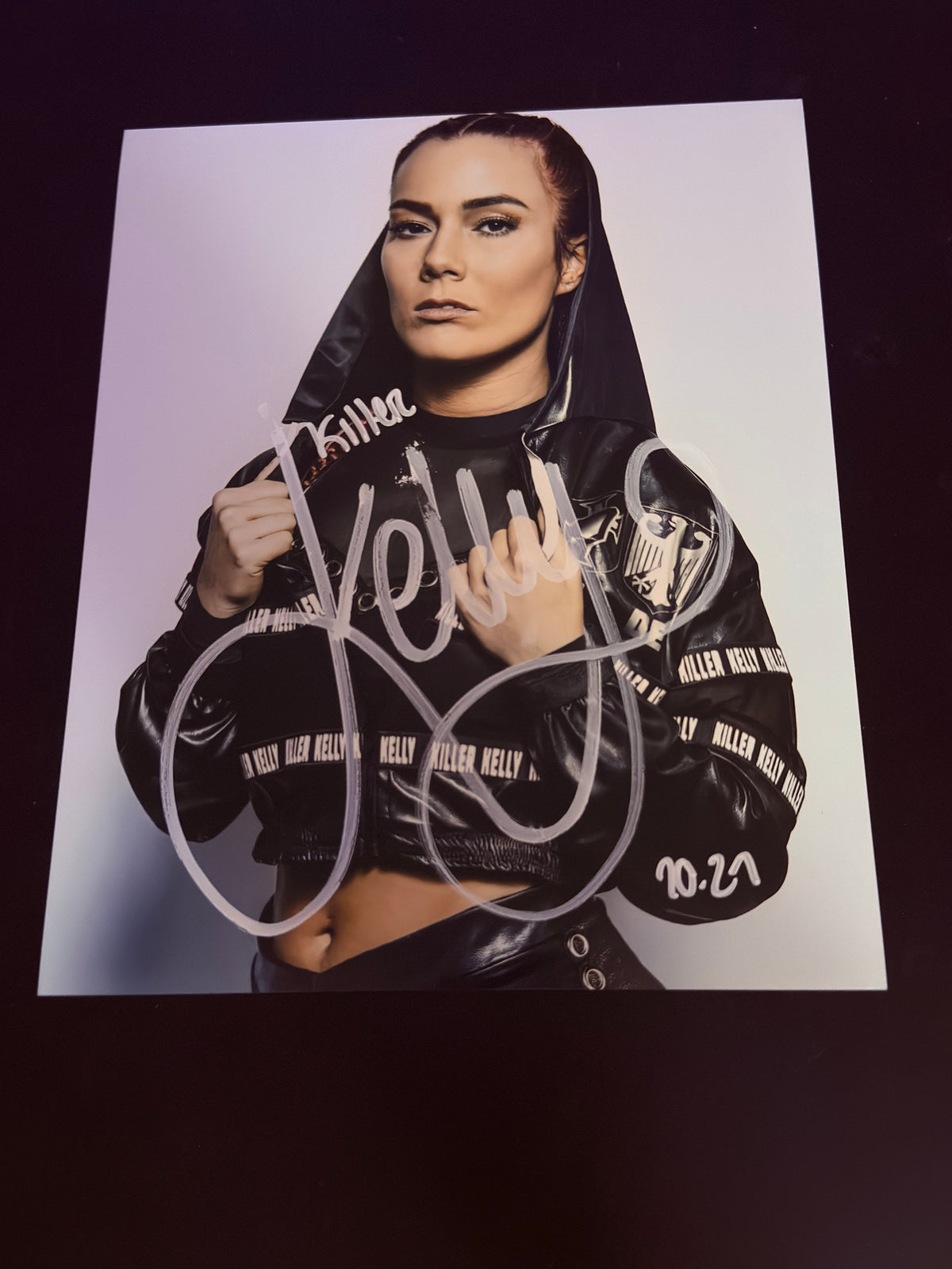 Killer Kelly Autographed 8x10 Photo