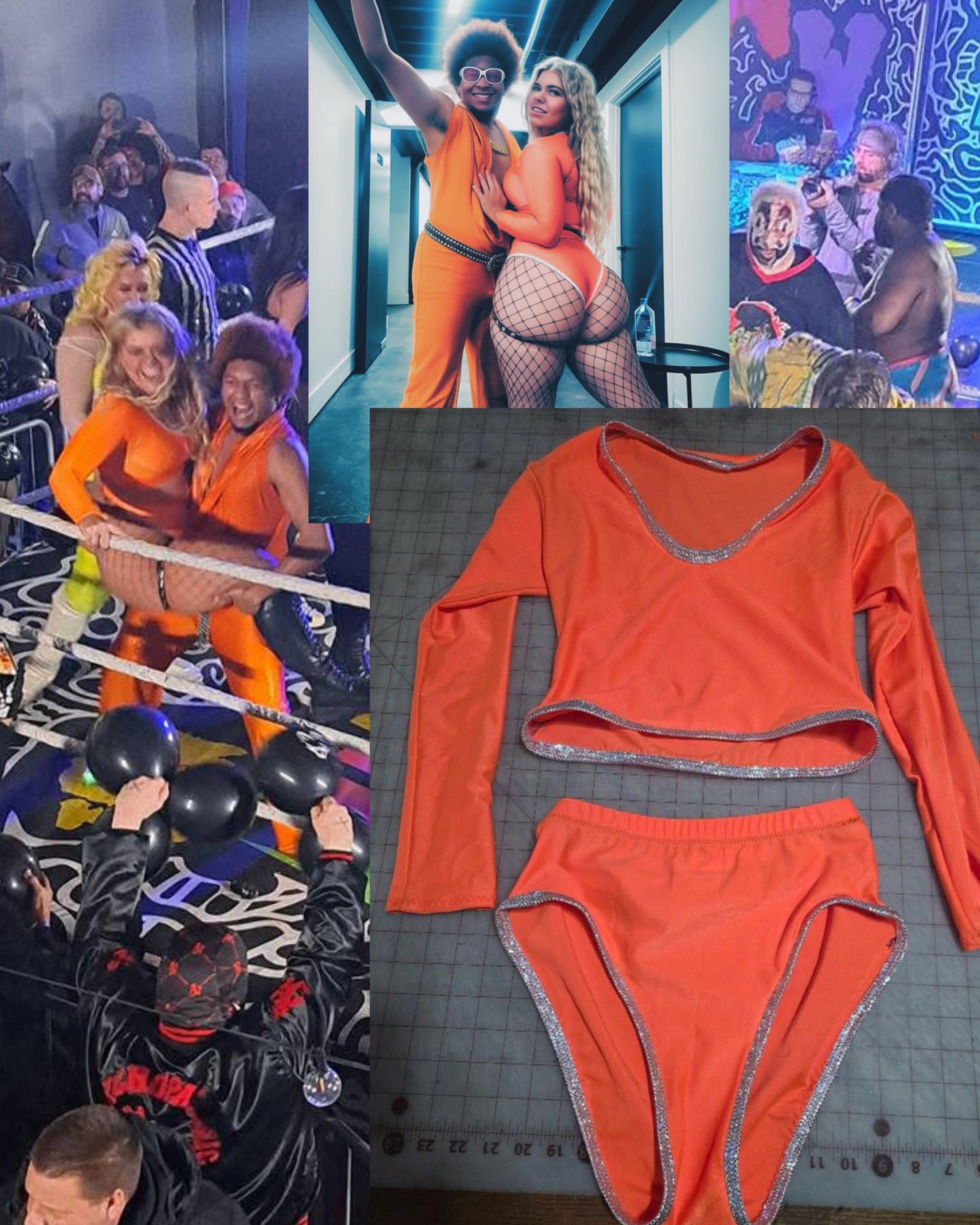 Paige Collett aka The Ring Ratt of JCW Ring Worn Gear Signed