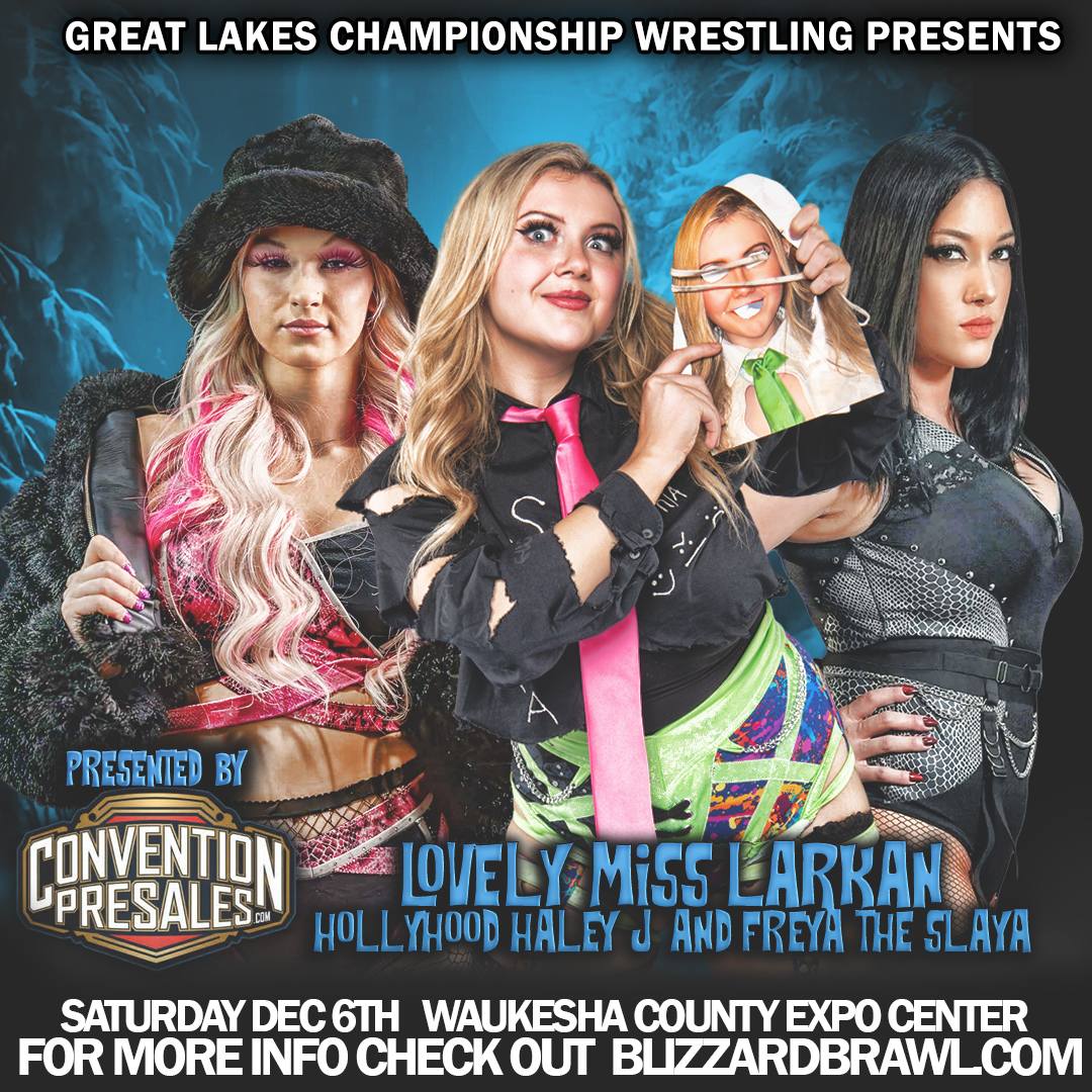 Triple Photo Op Hollyhood Haley J, Freya the Slaya & Lovely Miss Larkan Preorder