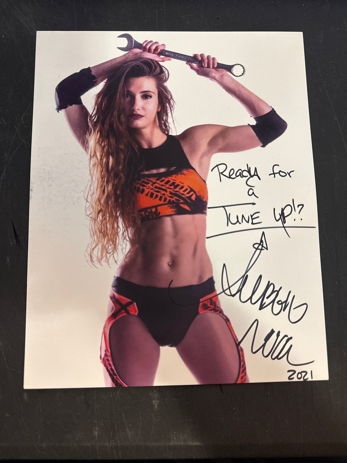 Amber Nova Autographed 8x10 Photo