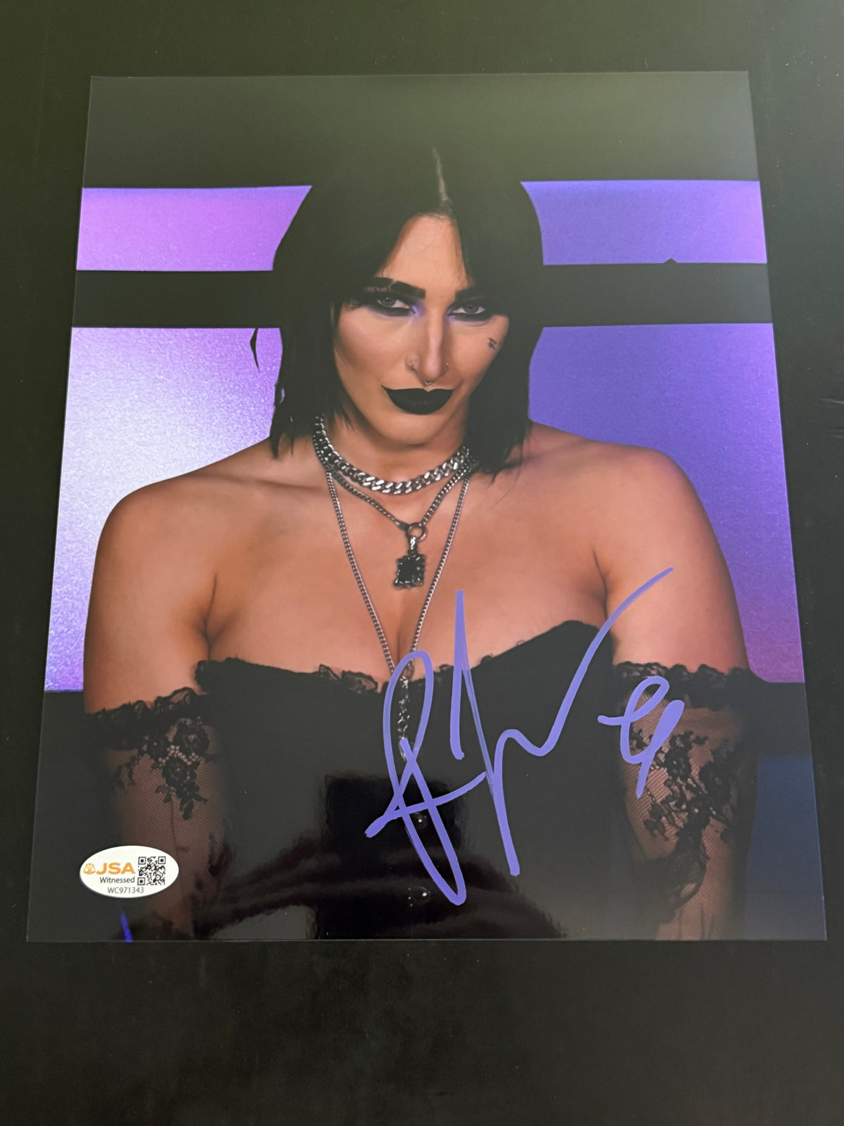 Rhea Ripley Autographed 8x10 Photo
