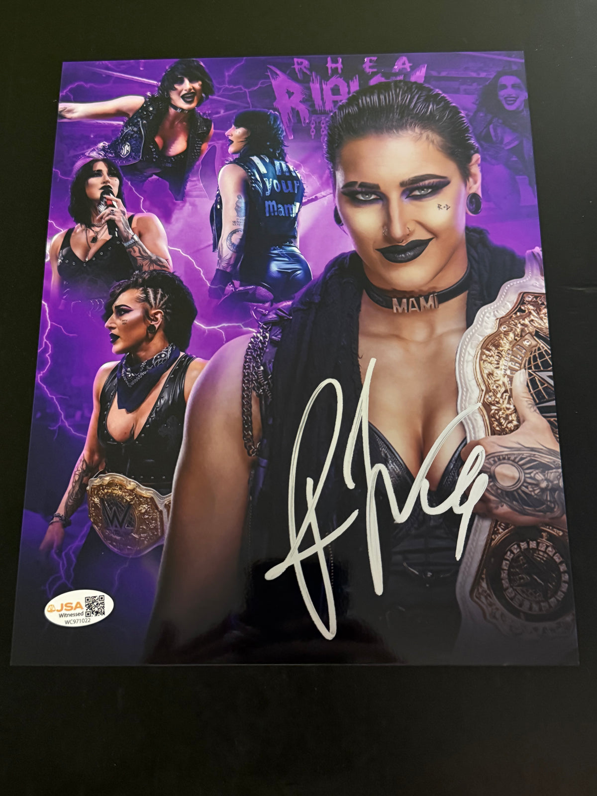 Rhea Ripley Autographed 8x10 Photo