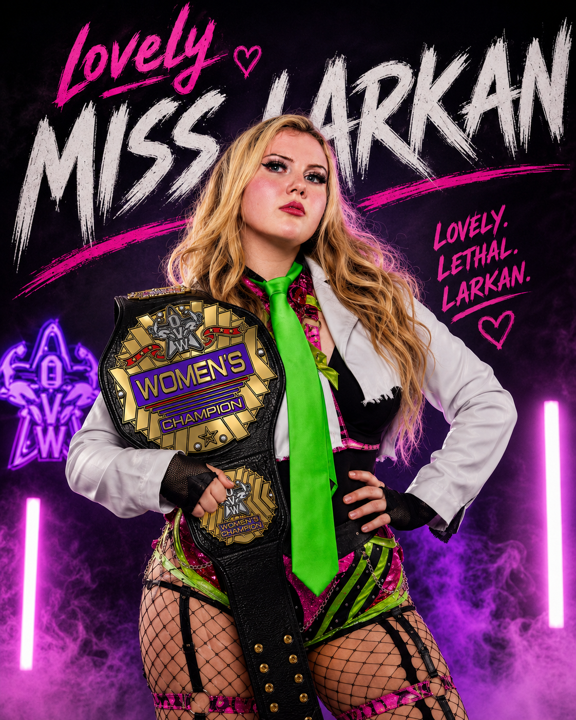 Pre Order Lovely Miss Larkan Autographed 8x10