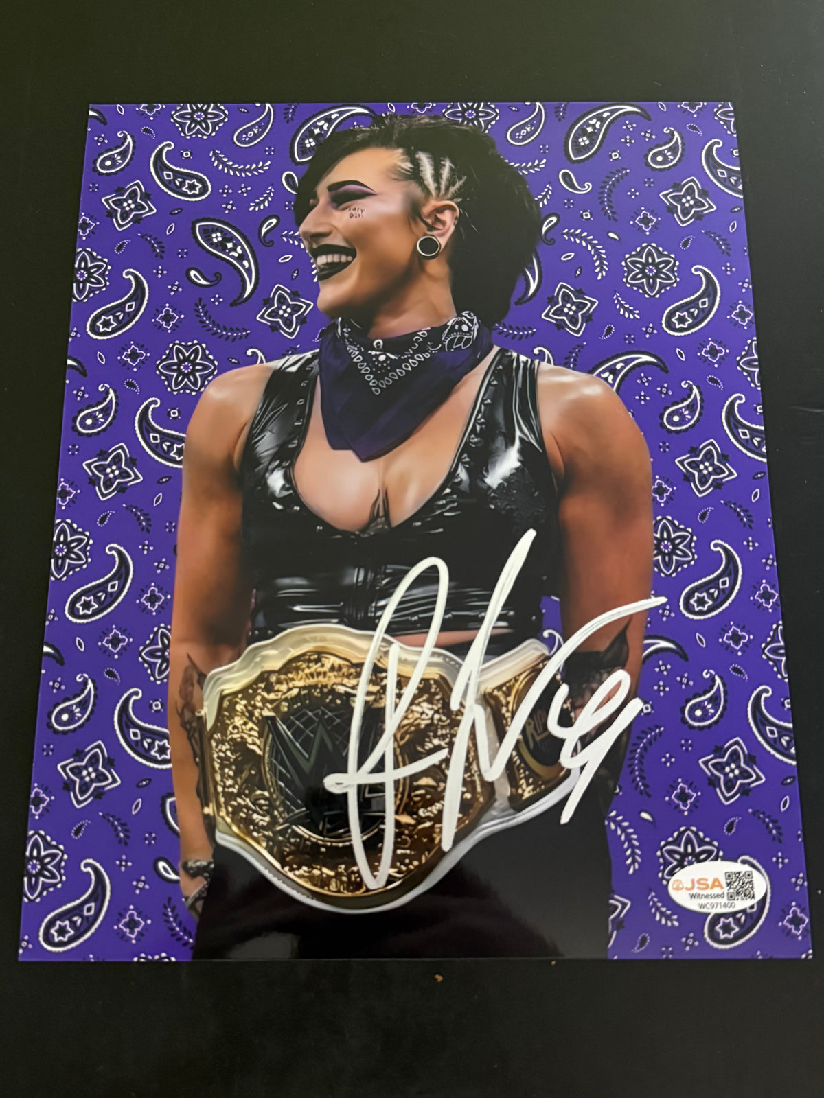 Rhea Ripley Autographed 8x10 Photo