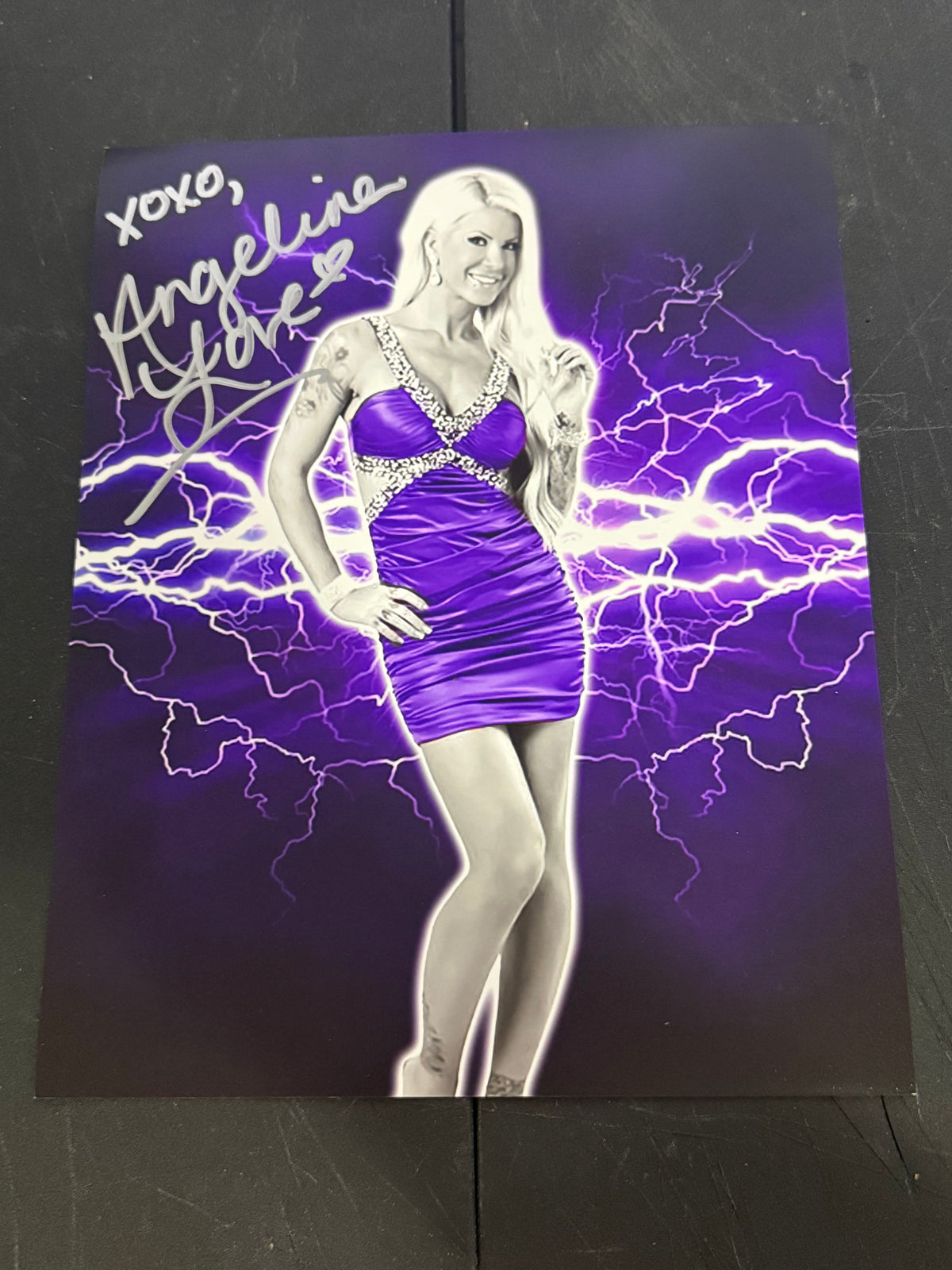 Angelina Love Autographed 8x10 Photo Signed