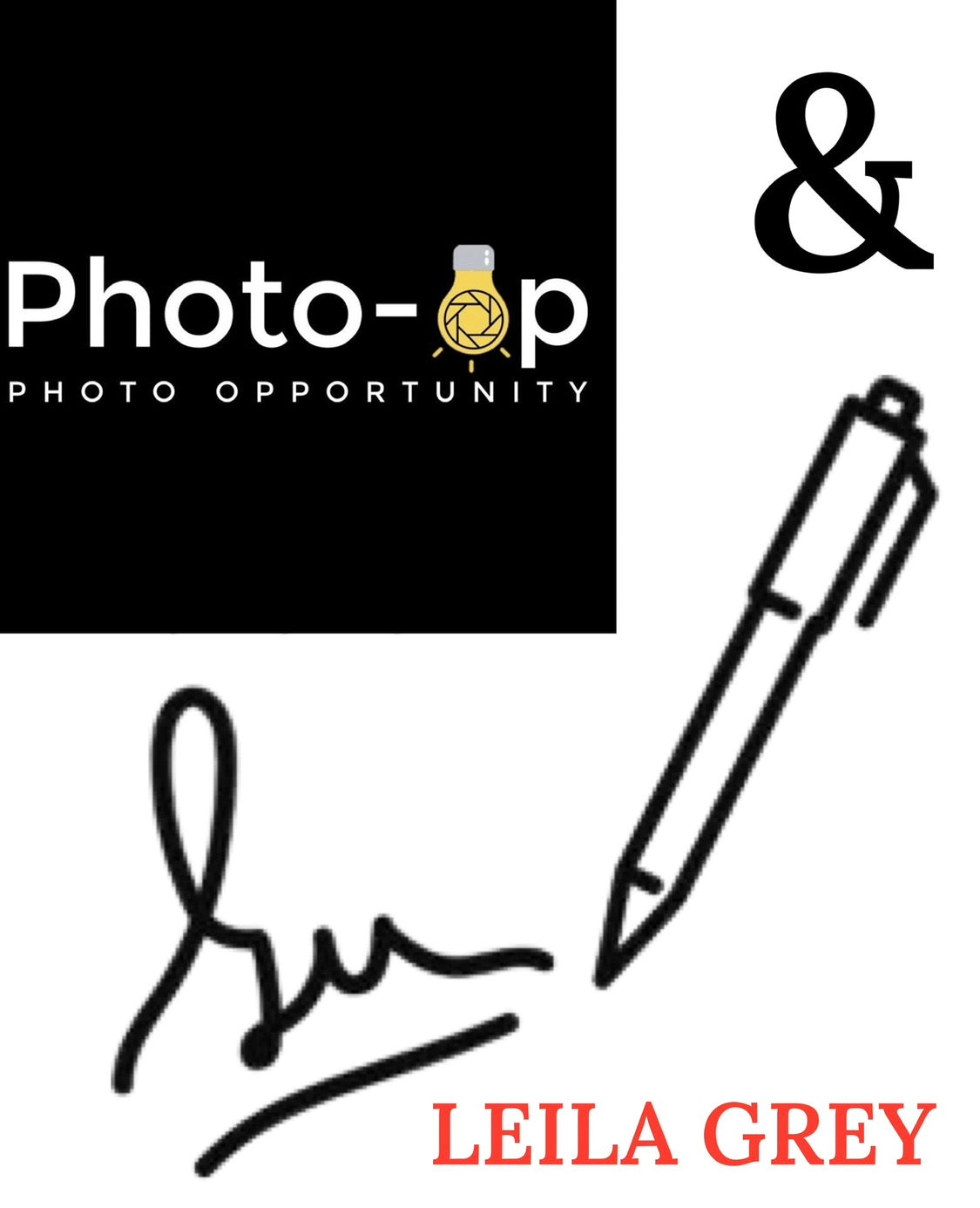 Wrestlecon Combo Leila Grey Table Photo Op & Autograph