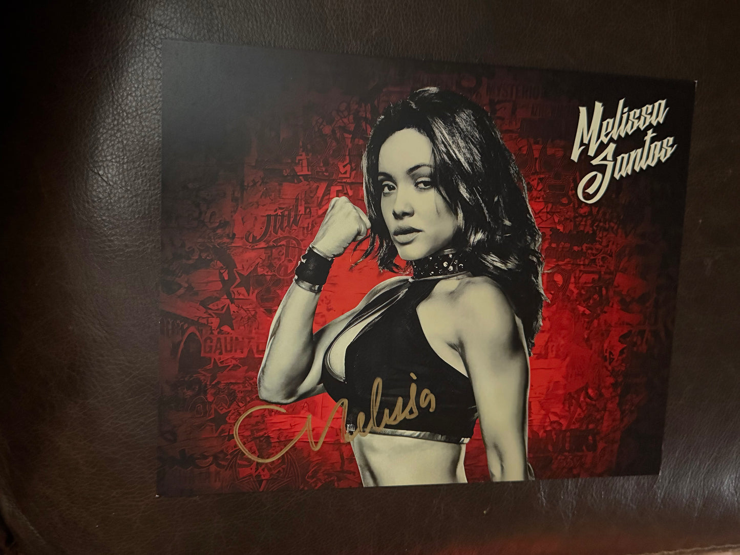 Melissa Santos Autographed 8x10 Photo