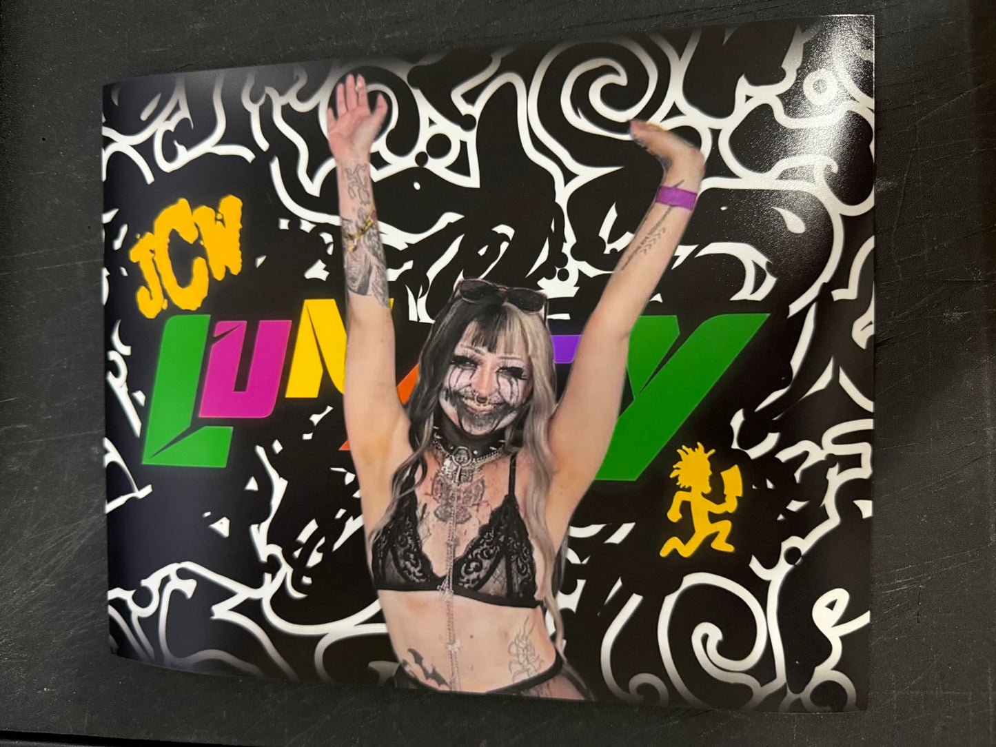 JCW Lunacy Ring Girl Prophet of Paint 8x10 Autographed Photo PRE Order