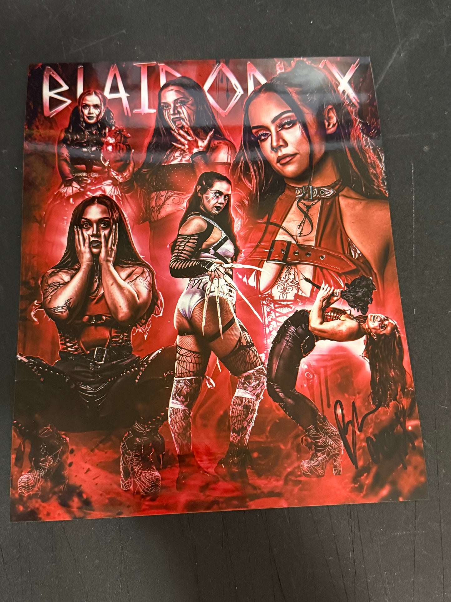Blair Onyx autographed 8x10 Photo