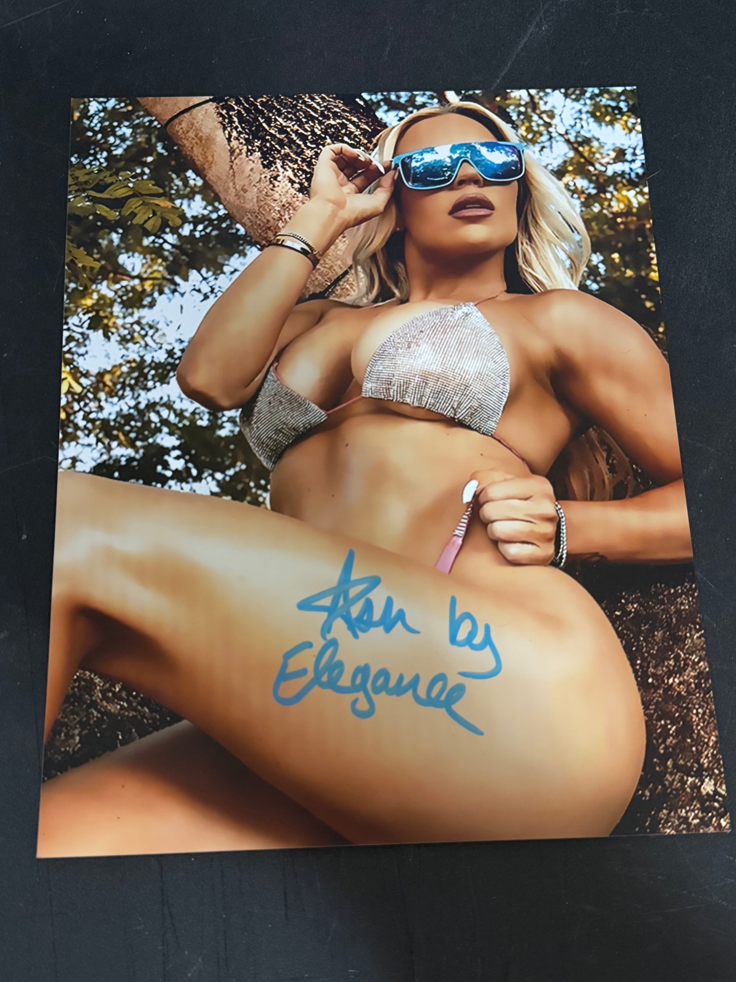 Ash by Elegance Autographed 8x10 photo