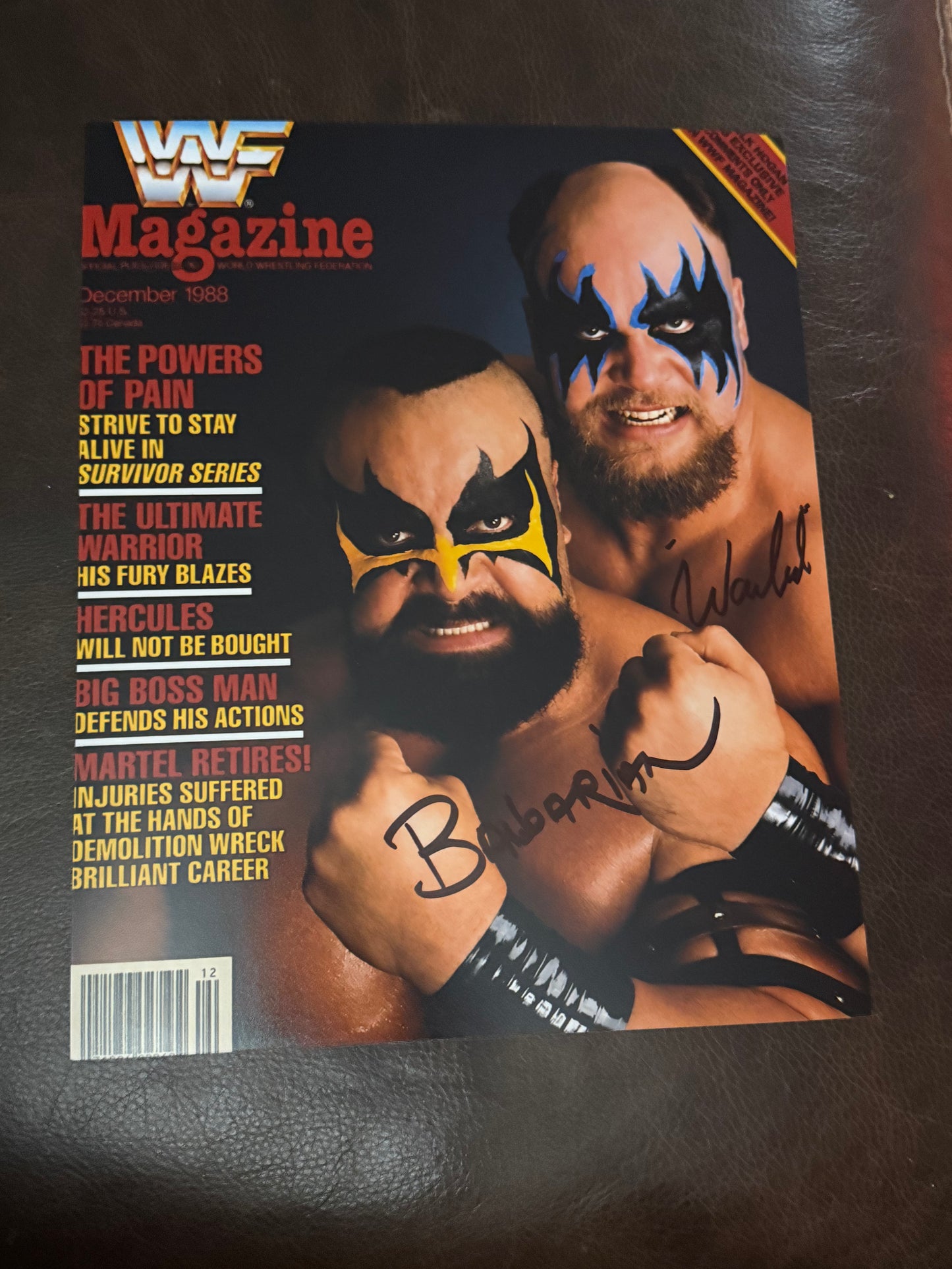 Powers of Pain dual signed Autographed 8x10 Photo