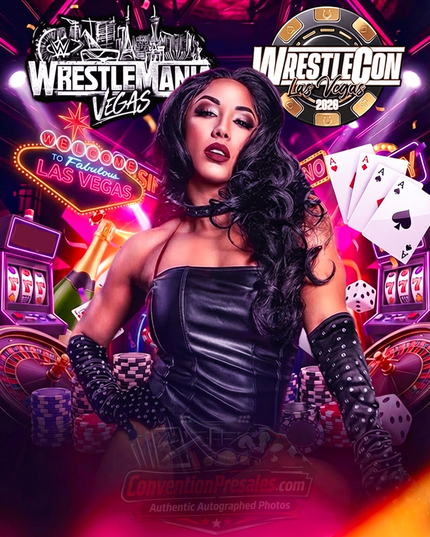Leila Grey Wrestlecon Pre Order Exclusive Edit
