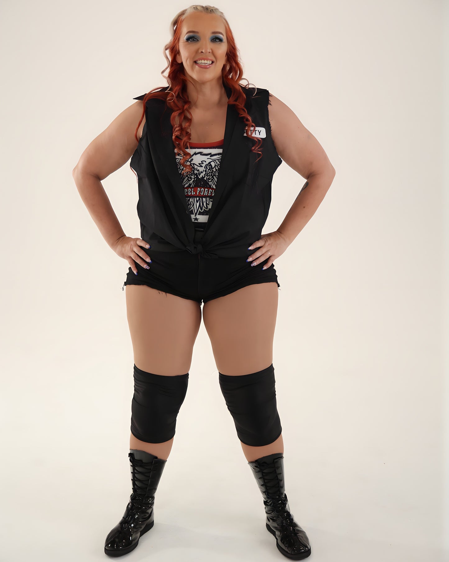 Amazing Maria aka Big Rig Betty of WOW 8x10 Preorder Squared Circle Expo