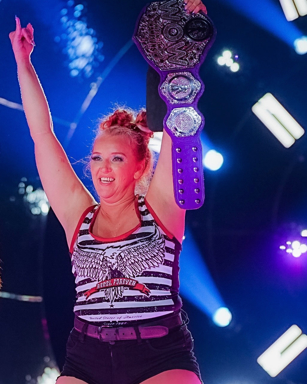 Amazing Maria aka Big Rig Betty of WOW 8x10 Preorder Squared Circle Expo