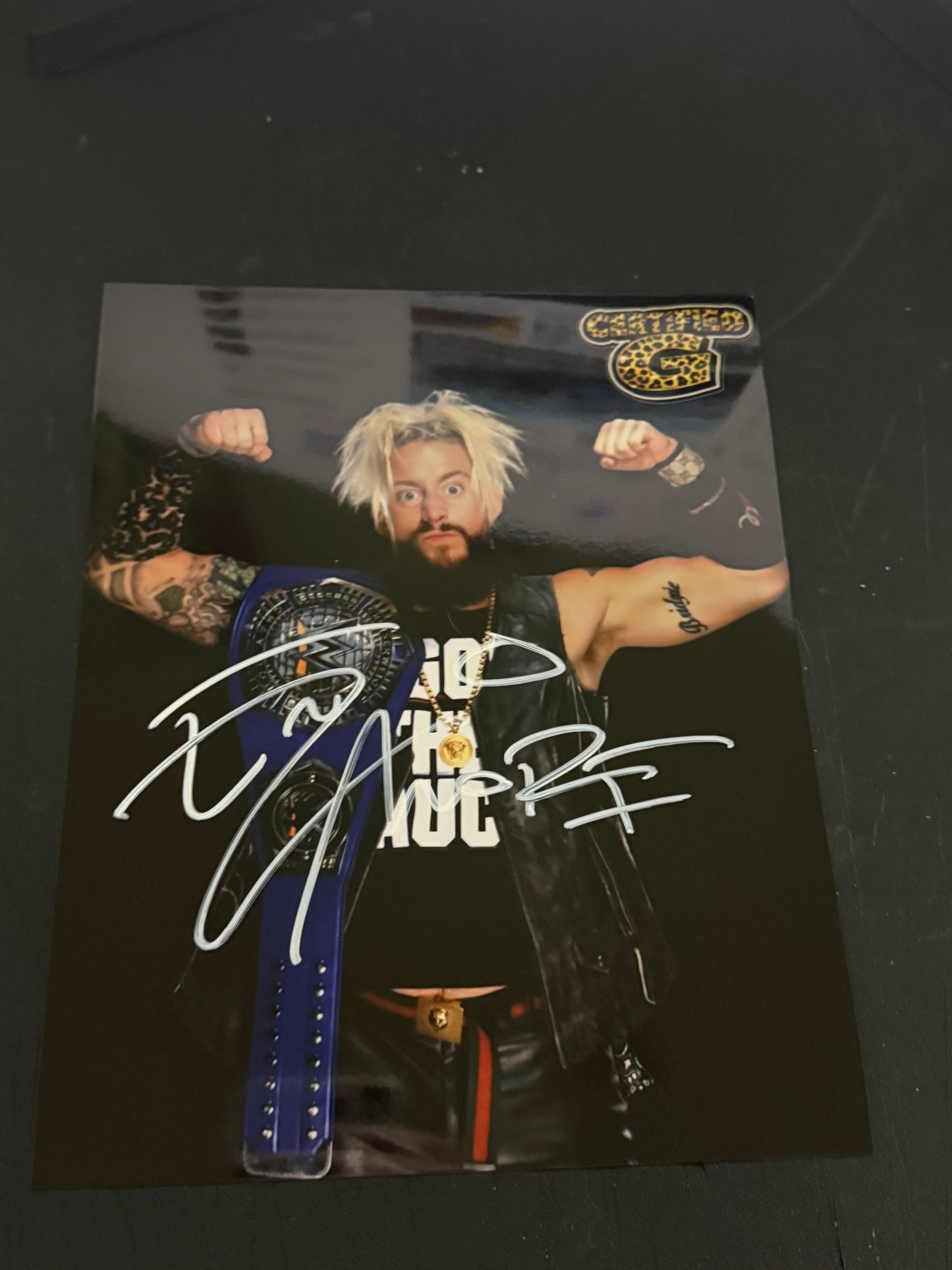 Enzo Amore Autographed 8x10