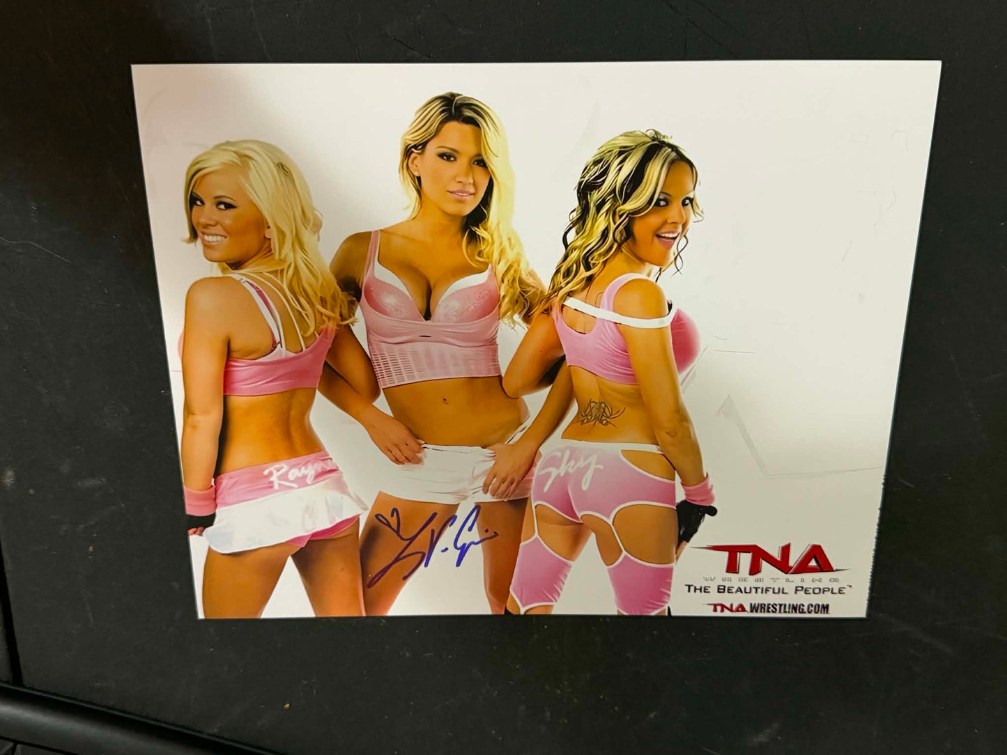 Lacey Von Erich autographed 8x10 Photo