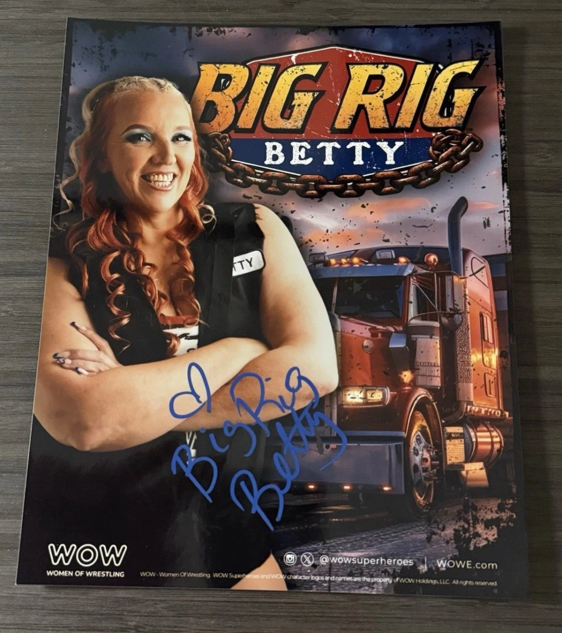 Amazing Maria Big Rig Betty Mother Truckers Netflix 8x10 Photo WOW