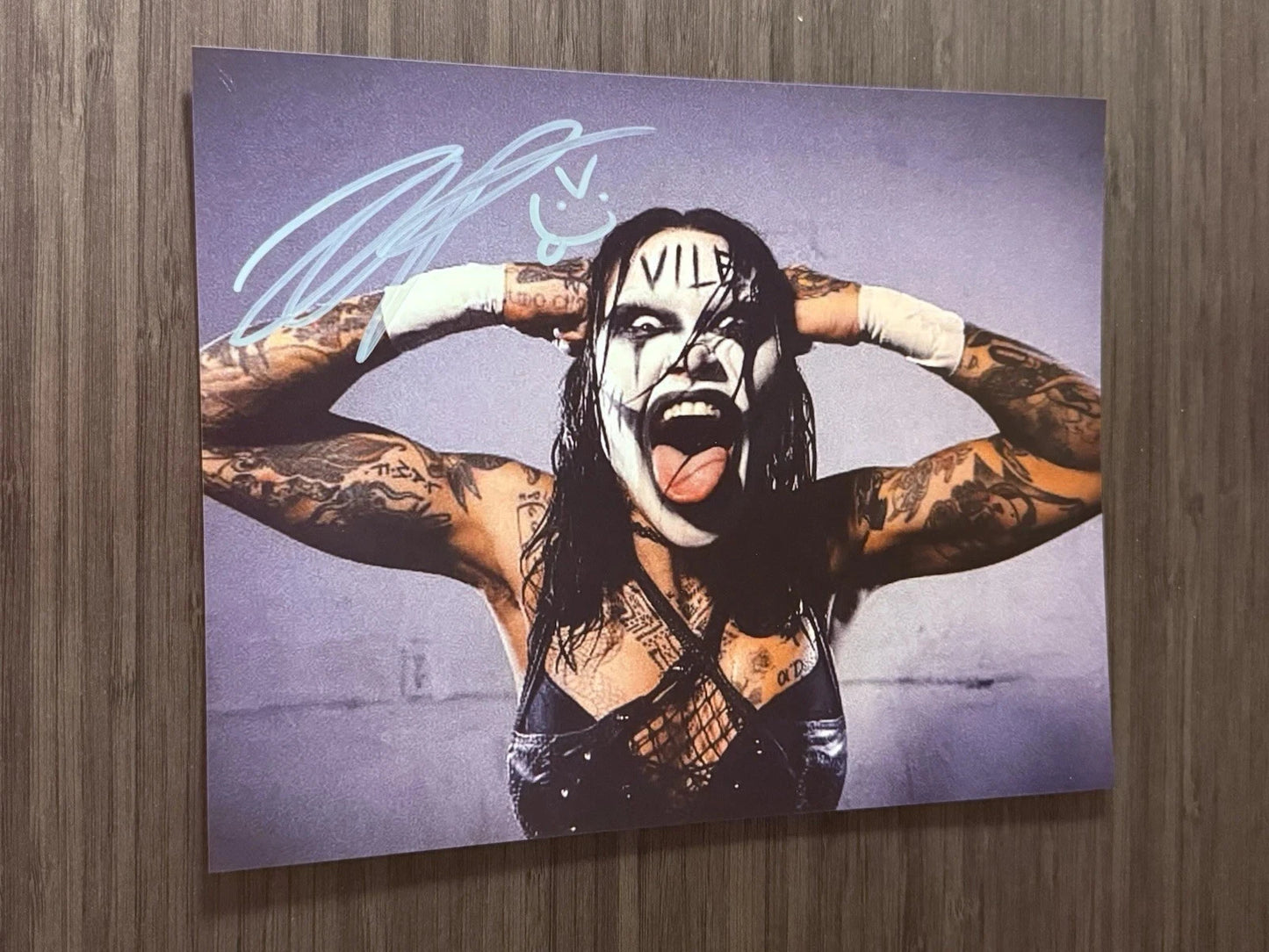 Vile Tara Zep Autographed 8x10 Photo