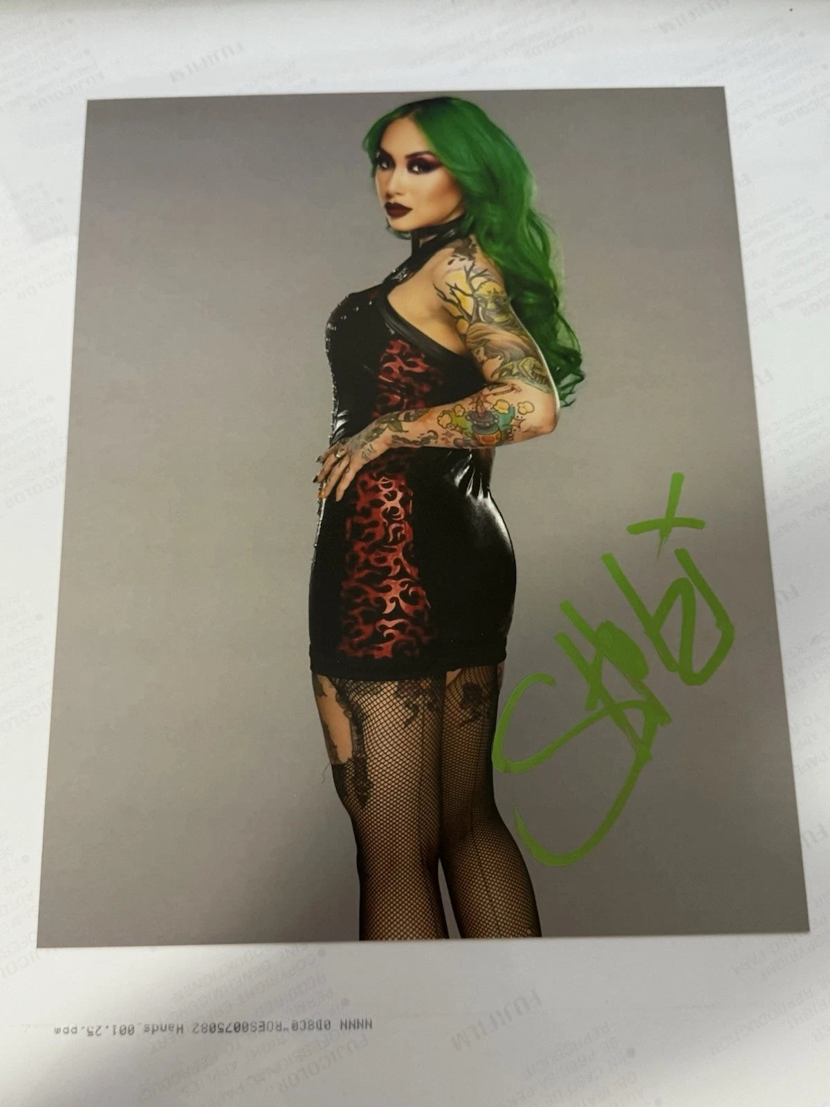 Shotzi Blackheart Autographed 8x10 Photo