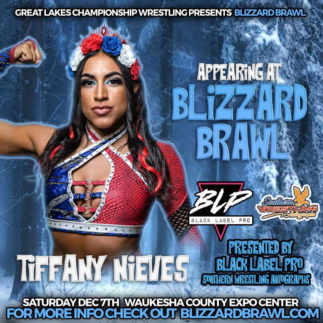 Tiffany Nieves Blizzard Brawl Pre-Orders