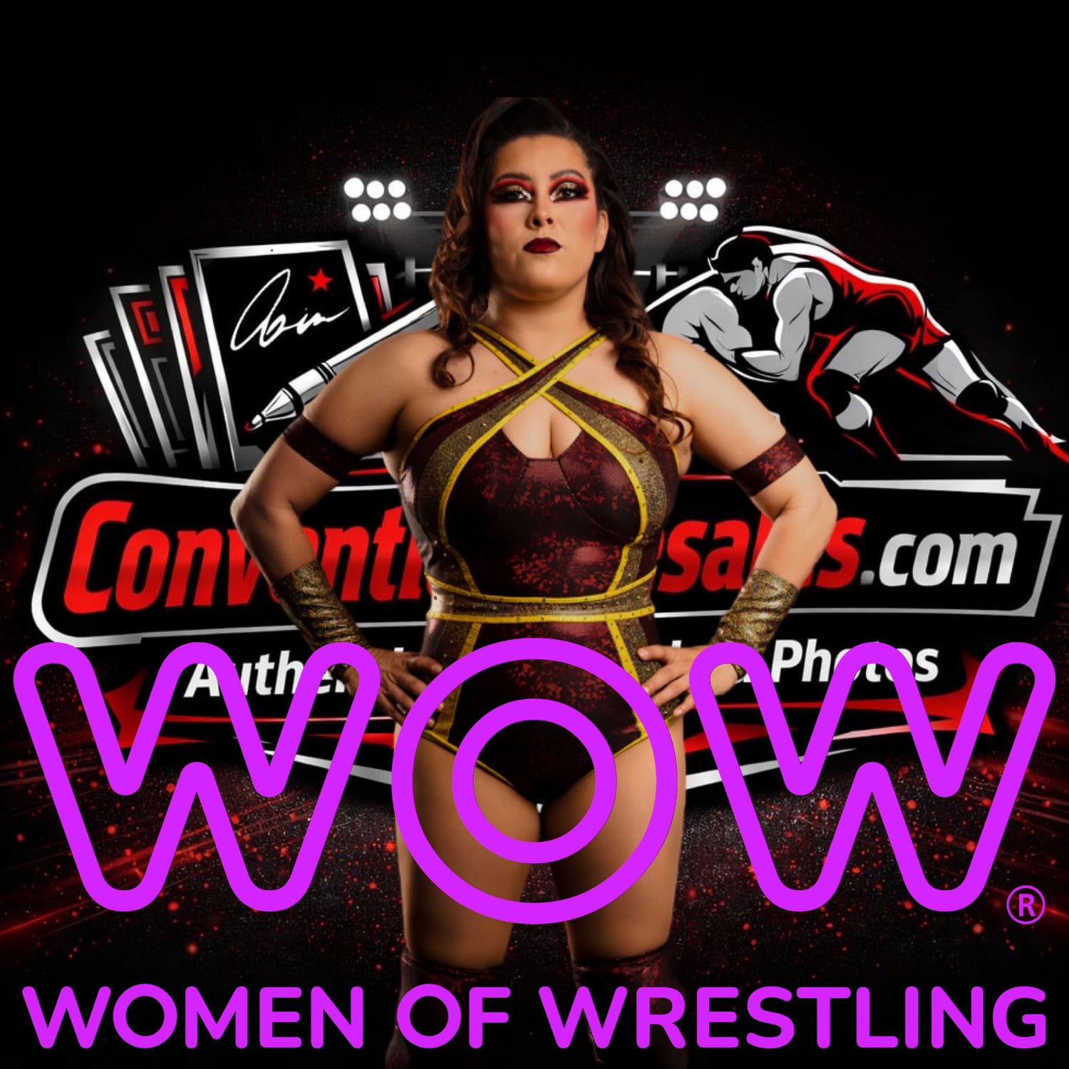 Sylvia Sanchez WOW Superheros Wrestlecon Pre Orders