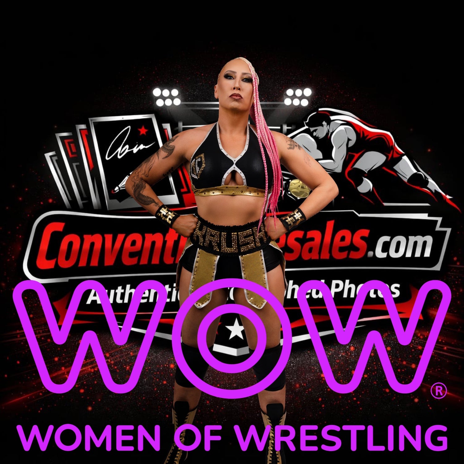 Kandi Krush WOW Superheros Wrestlecon Pre Orders