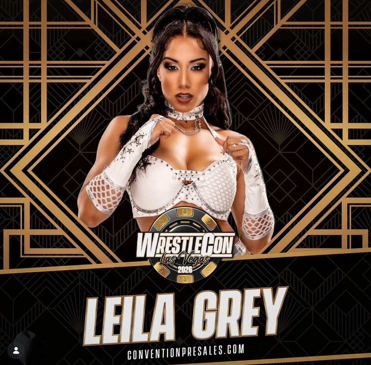 Leila Grey Wrestlecon Pre-Orders