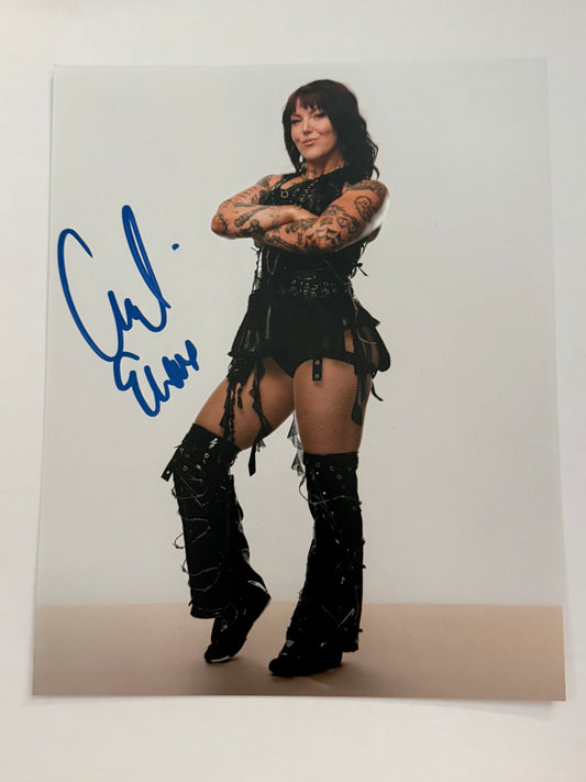 Charli Evans autographed 8x10 Photo