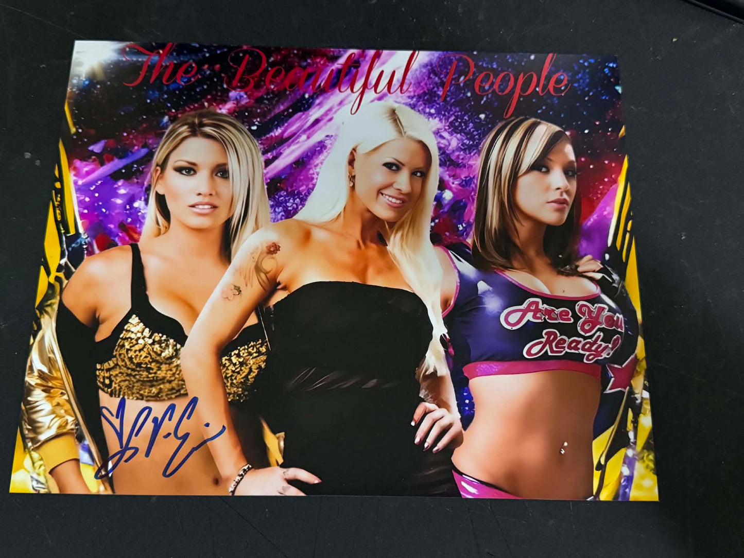 Lacey Von Erich autographed 8x10 Photo