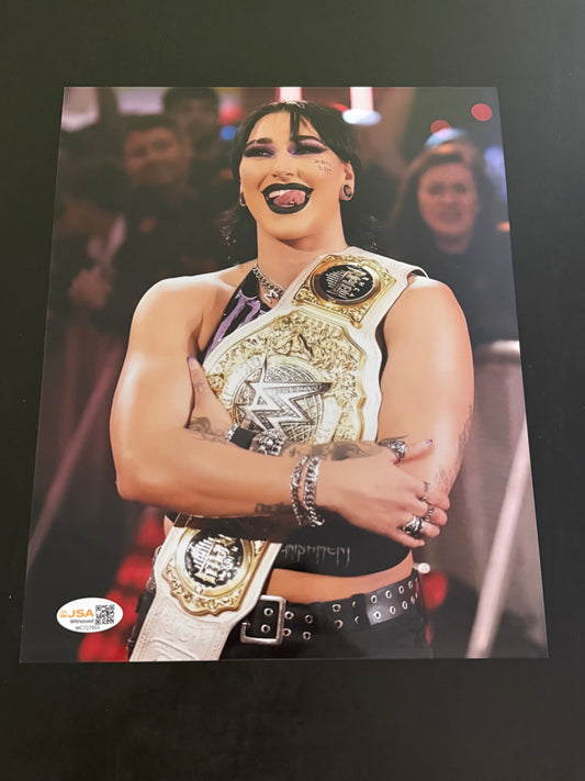 Rhea Ripley Autographed 8x10 Photo