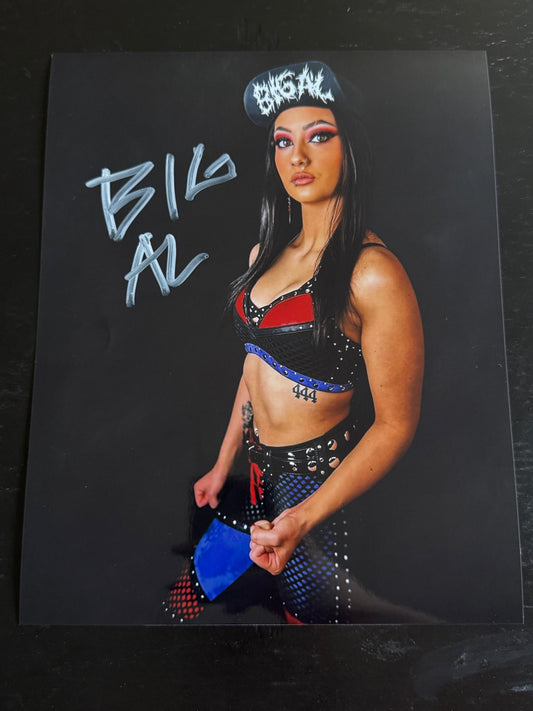 Alex Crowley "Big Al' autographed 8x10 Photo
