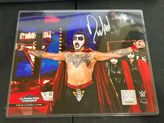 Danhausen WWE Autographed 8" x 10" Elimination Chamber Debut Photograph