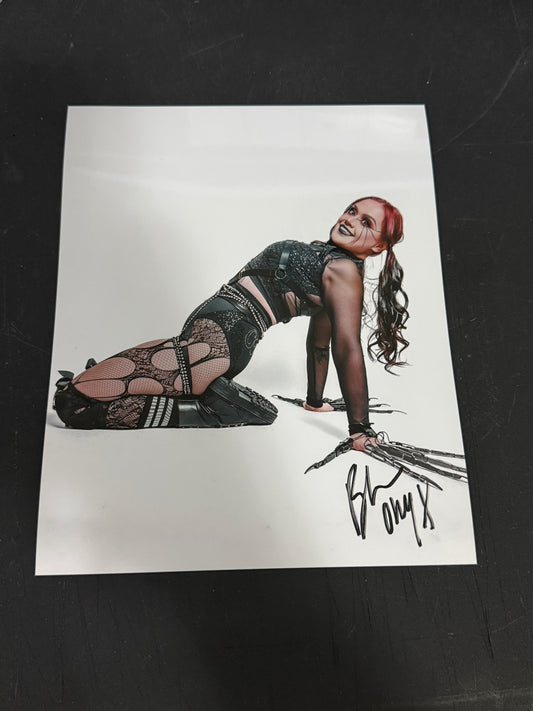 Blair Onyx autographed 8x10 Photo