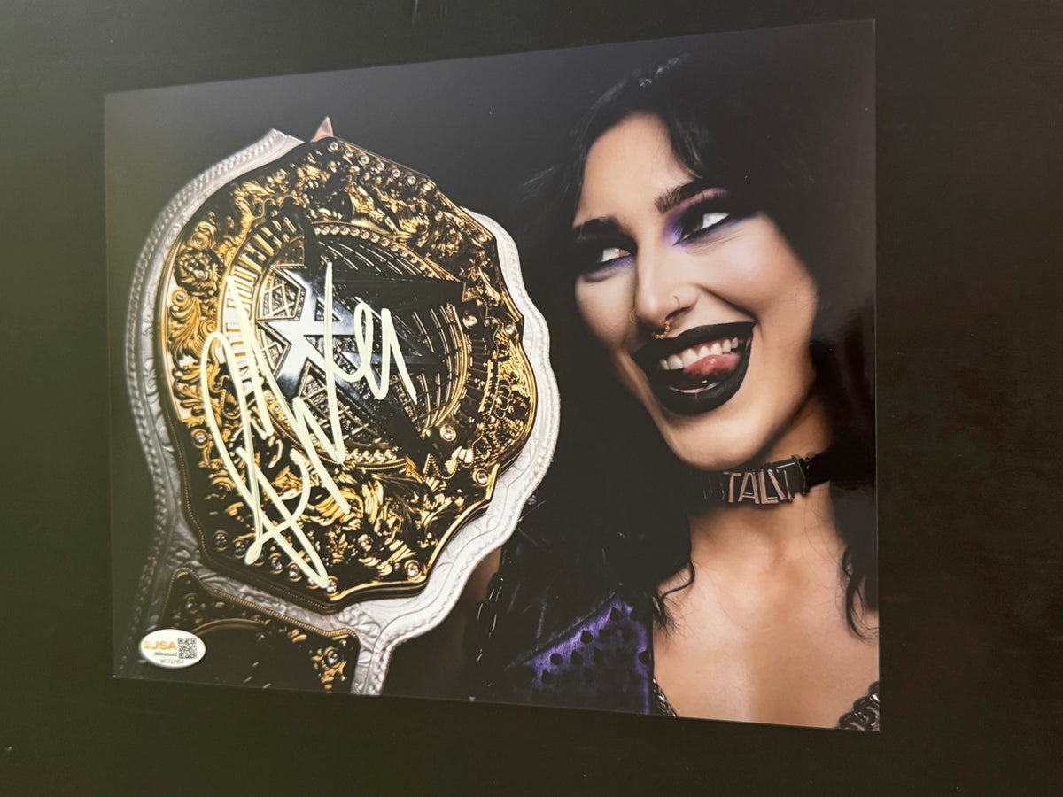 Rhea Ripley Autographed 8x10 Photo