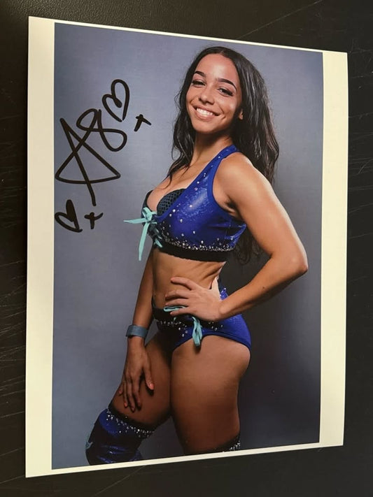 Aleah James Autographed 8.5x11 Photo