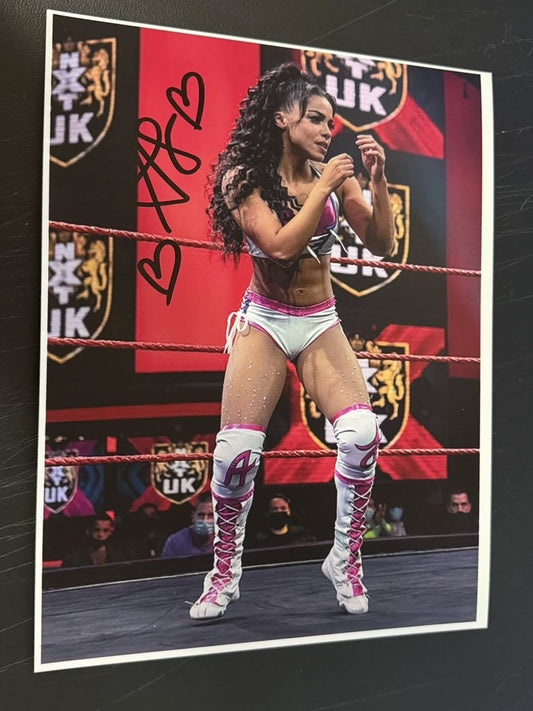 Aleah James Autographed 8.5x11 Photo
