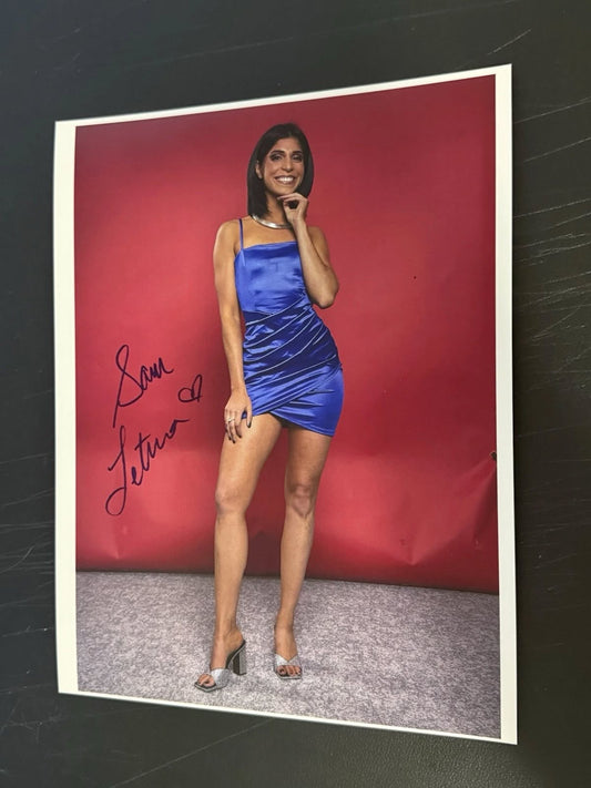 Sam Laterna Autographed 8.5x11 Photo
