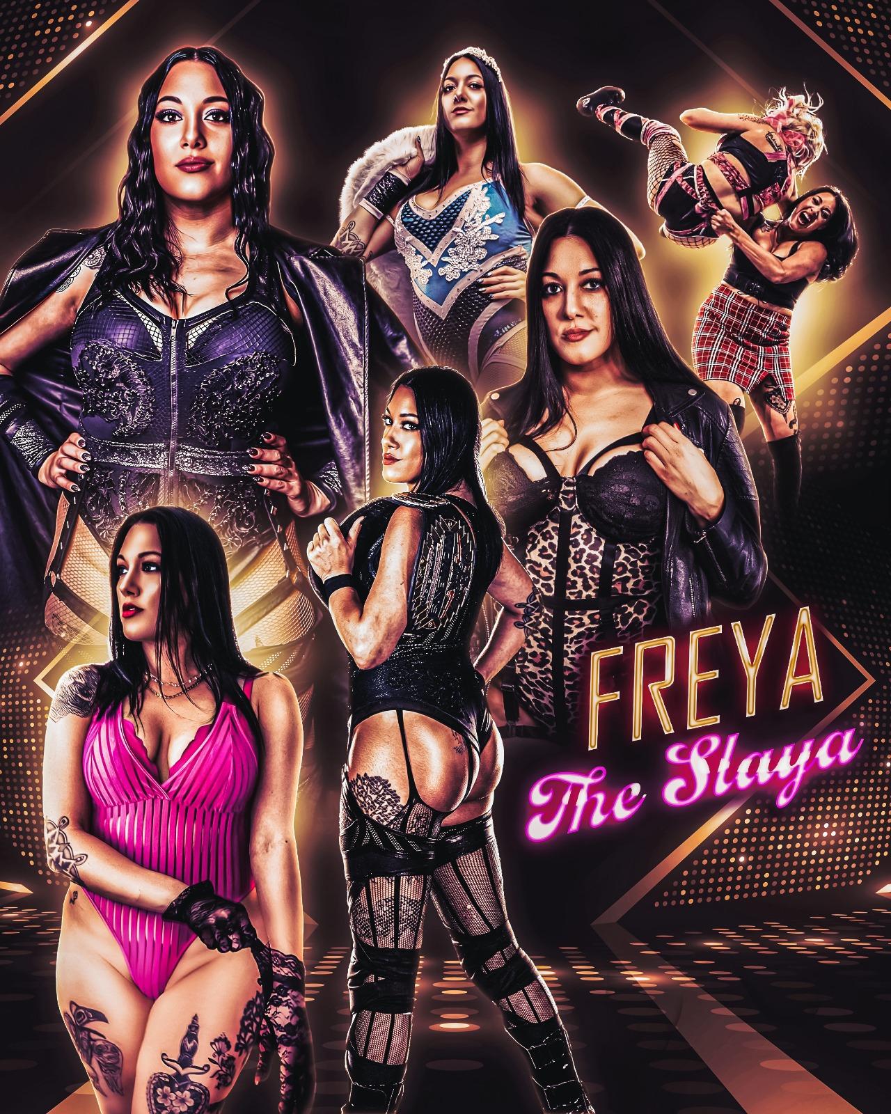 Exclusive Freya the Slaya Hall of Heros 8x10 Edit Pre Order