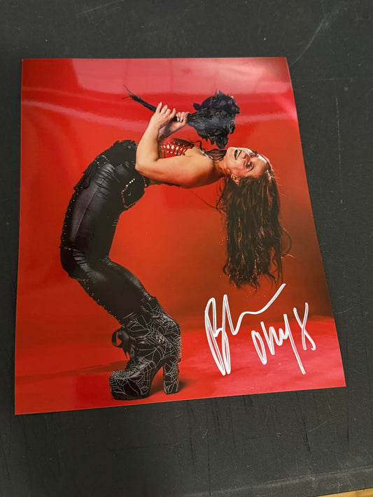 Blair Onyx autographed 8x10 Photo