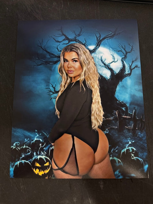 JCW Lunacy The Ring Rat Paige Collett 8x10 Autographed Photo PRE Order