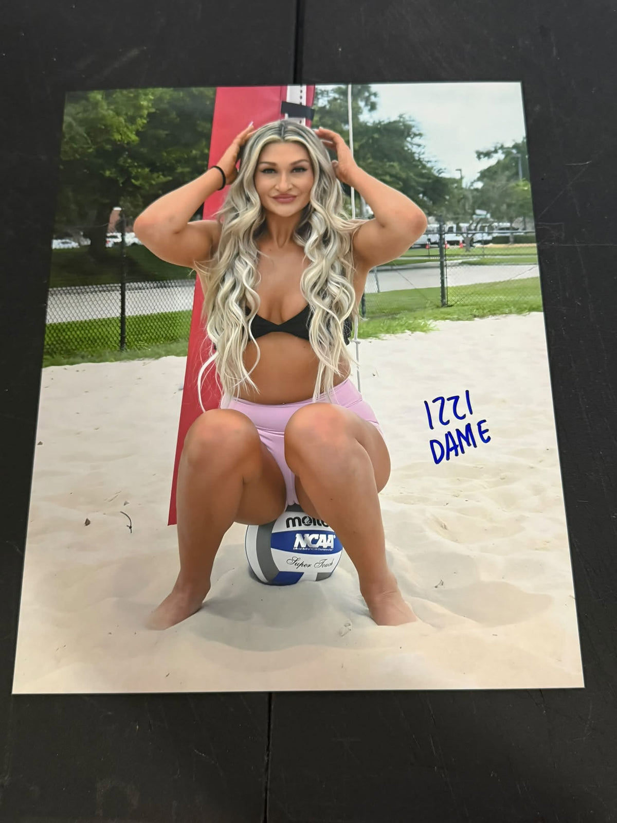 Izzi Dame Autographed 8x10 Photo Signed