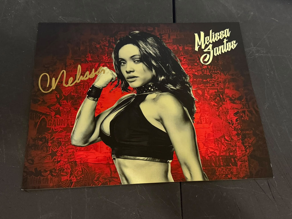 Melissa Santos Autographed 8x10 Signed