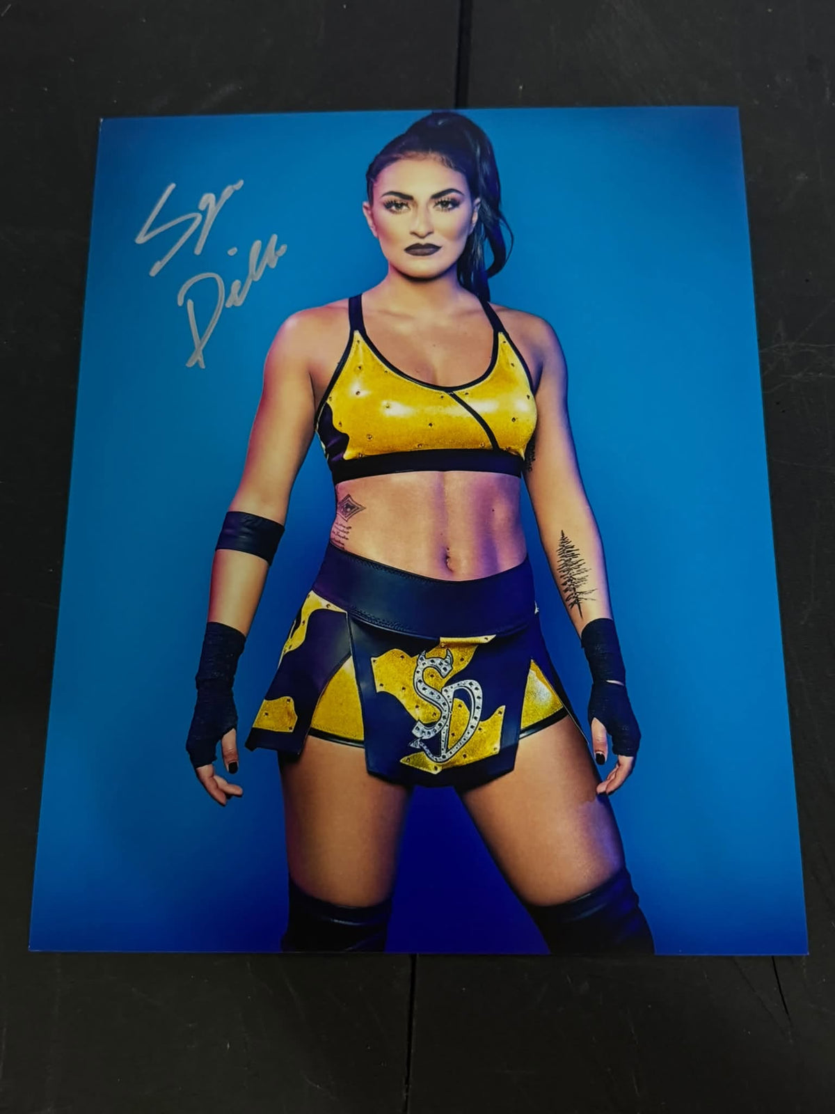 Sonya Deville Autographed 8x10 Photo Signed