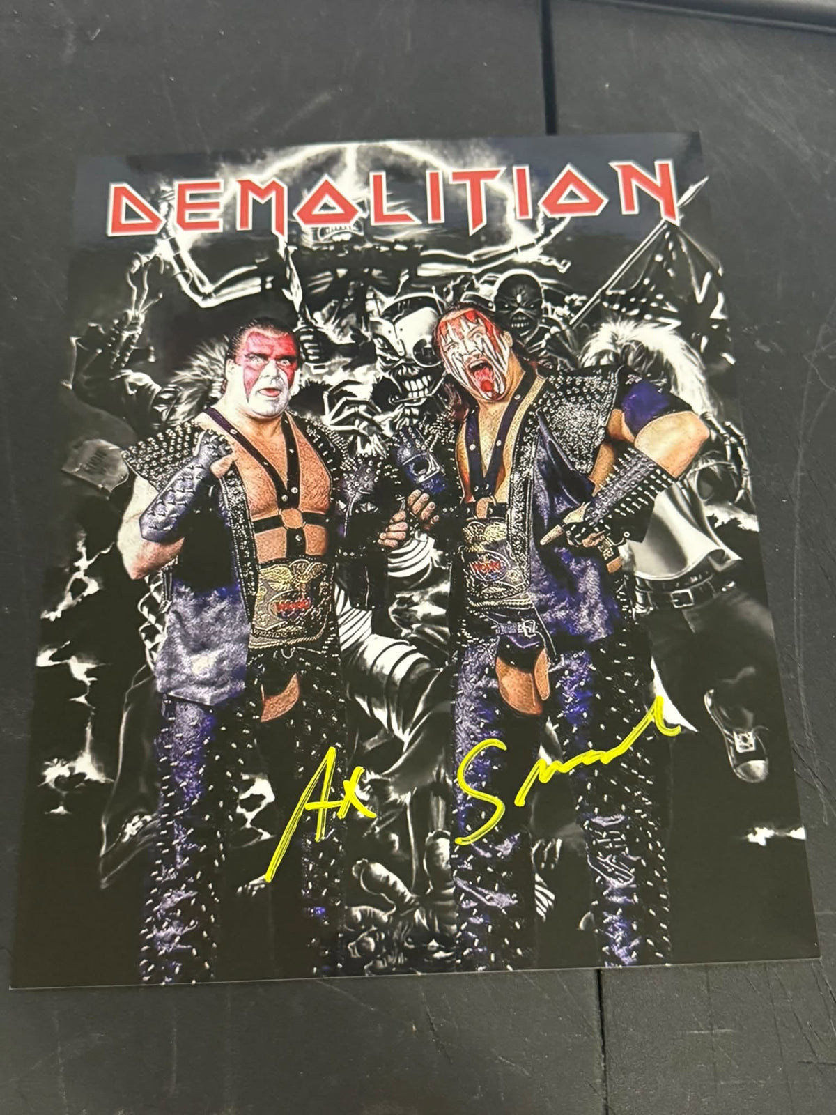 Demolition Autographed 8x10 Photo Signed