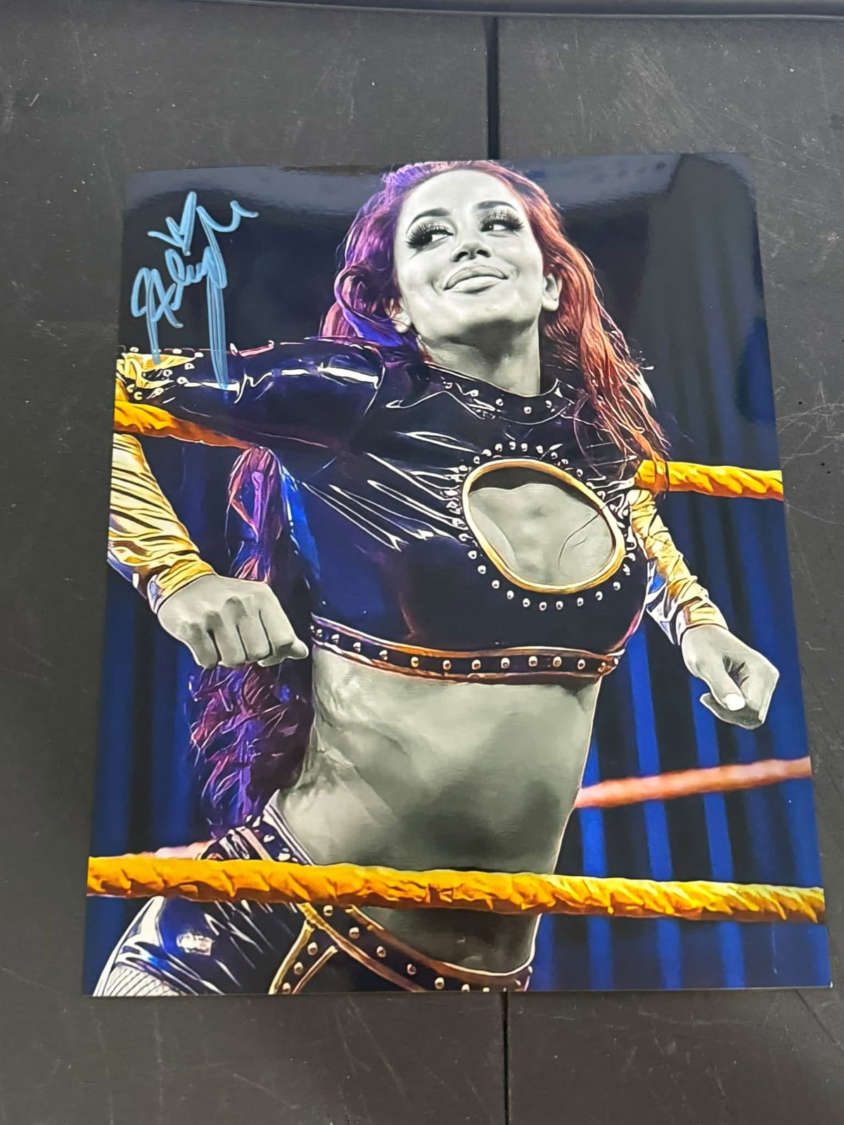 Aliyah WWE Autographed 8x10 Photo Signed