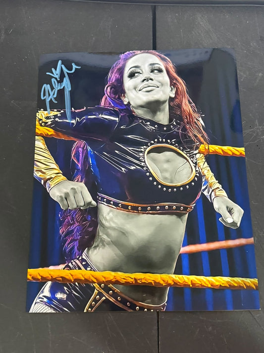 Aliyah WWE Autographed 8x10 Photo Signed