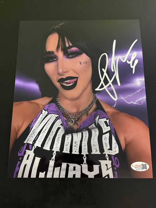 Rhea Ripley Autographed 8x10 Photo