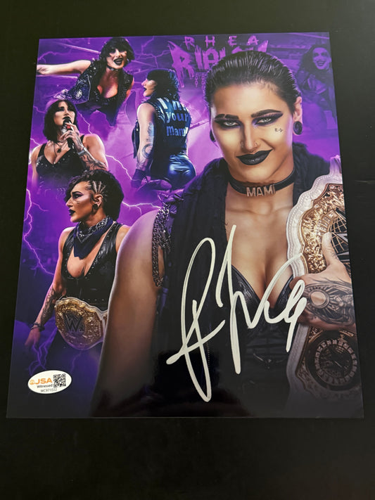 Rhea Ripley Autographed 8x10 Photo