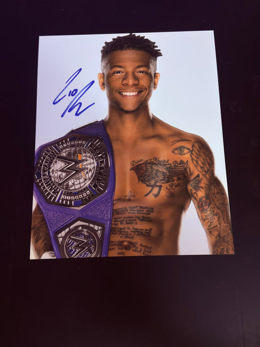Lio Rush Autographed 8x10 Photo
