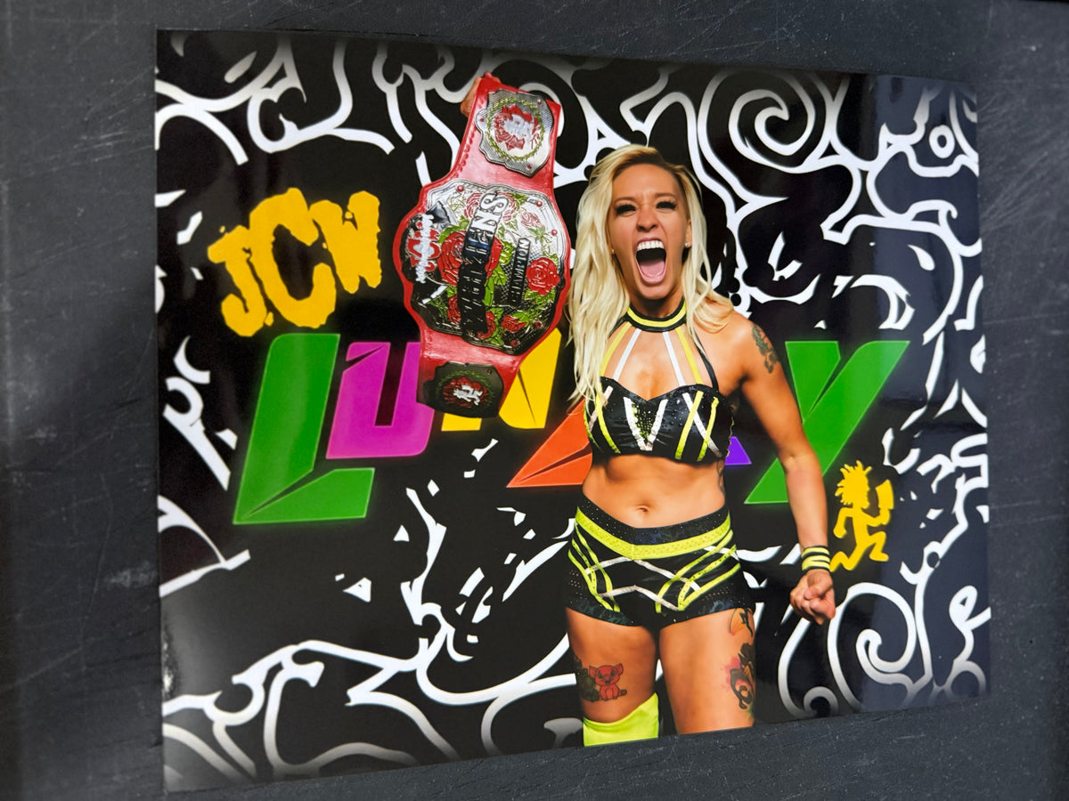 JCW Lunacy The Ring Rat Paige Collett 8x10 Autographed Photo PRE Order